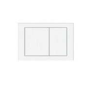 Клавиша смыва Elsen E05 220х150 мм белый E05white