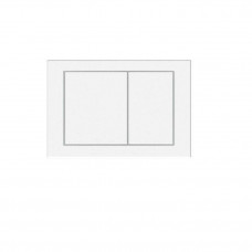 Клавиша смыва Elsen E05 220х150 мм белый E05white
