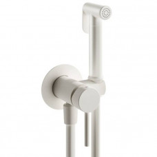 Гигиенический душ со смесителем Plumberia Selection IXO шланг 125 см белый матовый XO2000BO