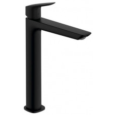 Смеситель для раковины Hansgrohe Logis Fine 240 гладкий корпус черный матовый 71258670 Смеситель для раковины Hansgrohe Logis Fine 240 гладкий корпус черный матовый 71258670