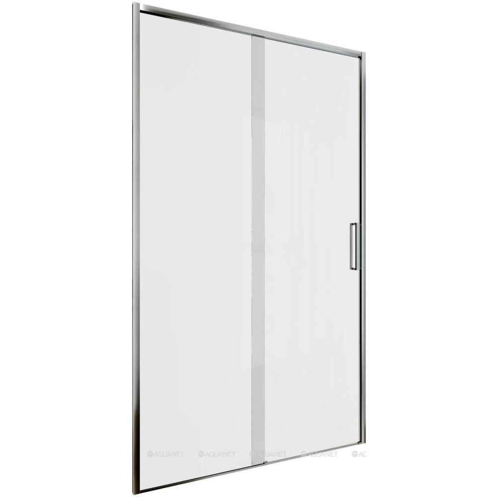 Душевая дверь в нишу Aquanet Pleasure Evo 1100 мм хром Easy Clean AE65-N110-CT