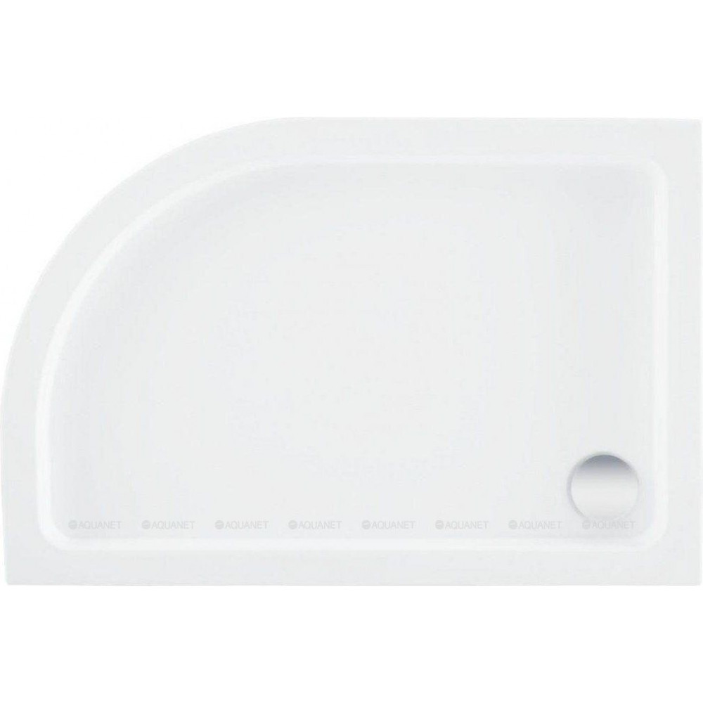 Поддон акриловый Aquanet GL180 1/4 круга левый 120х80х18 см 00265566