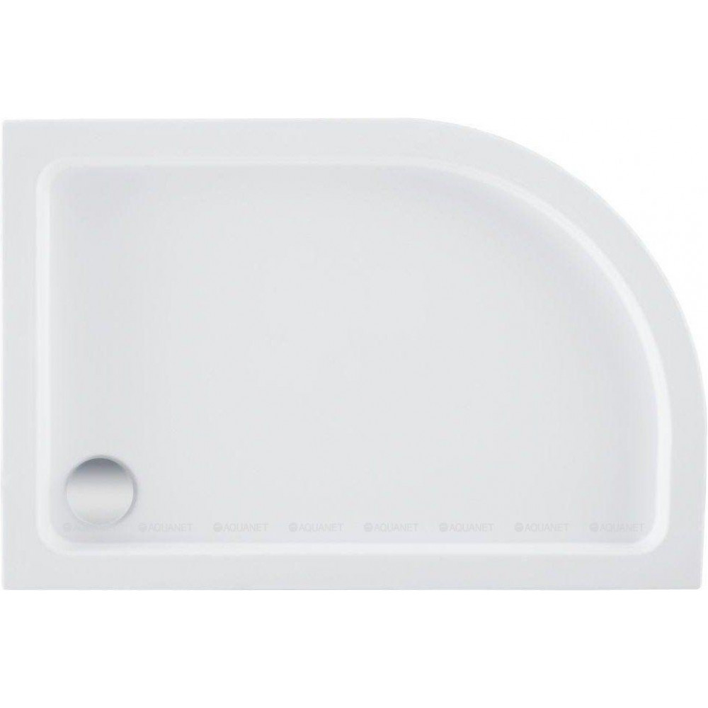 Поддон акриловый Aquanet GL180 1/4 круга правый 120х80х18 см 00265567