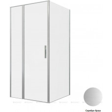 Душевое ограждение Allen Brau Priority 1000x1000 мм 8 мм серебро браш 3.31029.BA/3.31047.BA Душевое ограждение Allen Brau Priority 1000x1000 мм 8 мм серебро браш 3.31029.BA/3.31047.BA