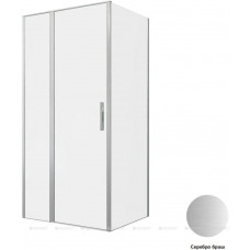 Душевое ограждение Allen Brau Priority 1000x900 мм 8 мм серебро браш 3.31029.BA/3.31044.BA Душевое ограждение Allen Brau Priority 1000x900 мм 8 мм серебро браш 3.31029.BA/3.31044.BA