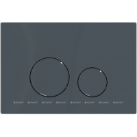 Кнопка смыва пневматическая Allen Brau PRIORITY 3.0 ABS синий матовый 9.20A01.BGM RAL 7031