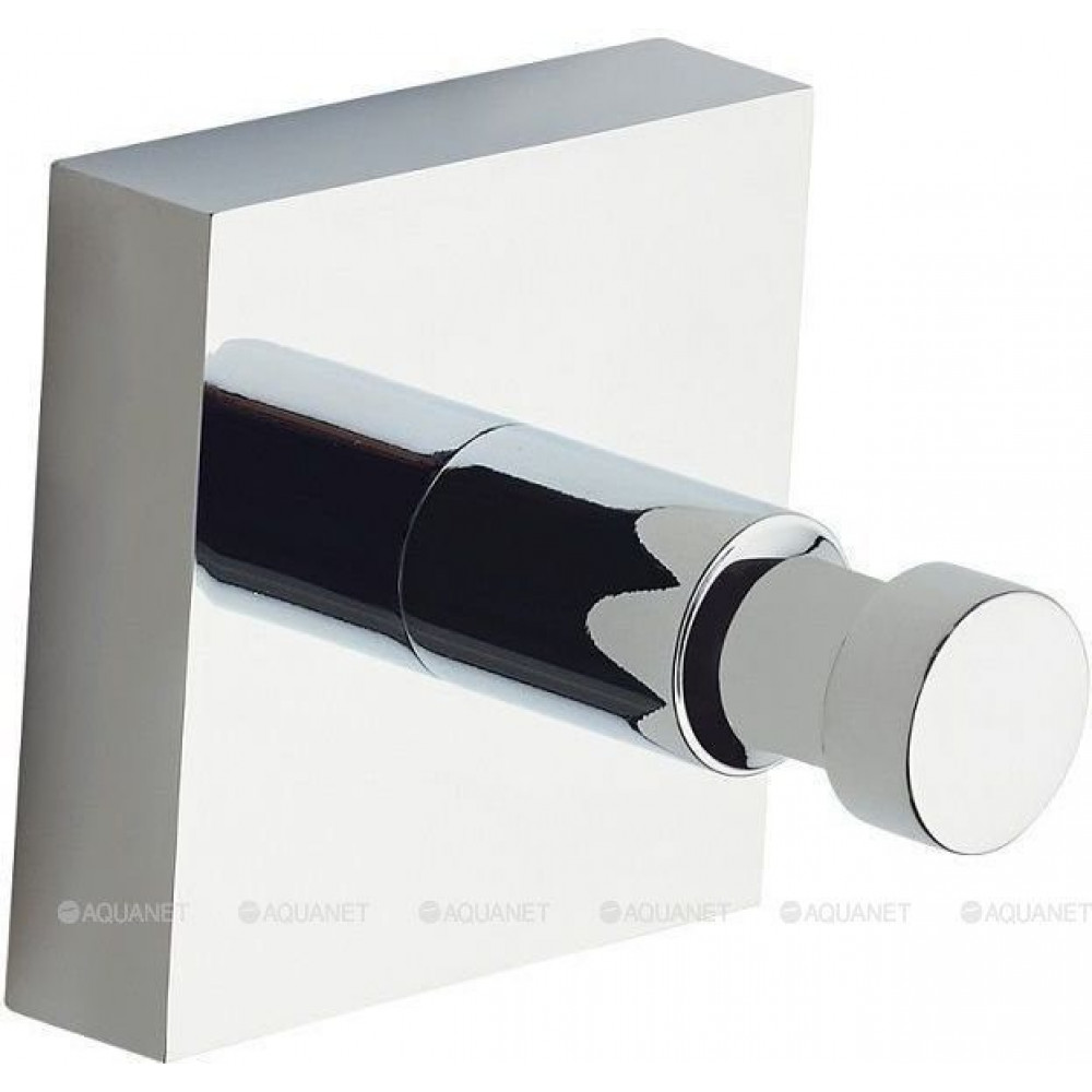 Крючок одинарный Aquanet Flash S1 квадратный 00210754