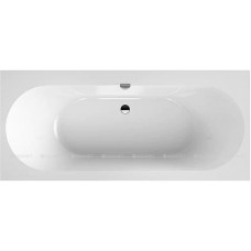 Ванна квариловая Villeroy & Boch Oberon 2.0 170x75 см комплект с ножками и сливом-переливом UBQ170OBR2DV-01