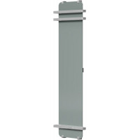 Полотенцесушитель Allen Brau INFINITY 1800х440 мм зеркало с рейлингом 2.0 и креплением серебро браш 00325648