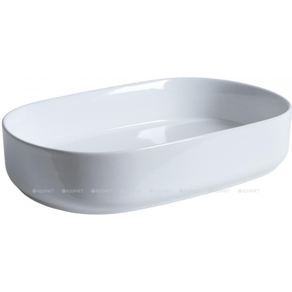 Раковина накладная Allen Brau FANTASY Oval 550x360 мм без отверстия белая 4.11022.20
