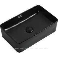 Раковина накладная Aquanet PERFECT-2-MB 480х315х140 мм черный матовый PERFECT-2-MB Раковина накладная Aquanet PERFECT-2-MB 480х315х140 мм черный матовый PERFECT-2-MB