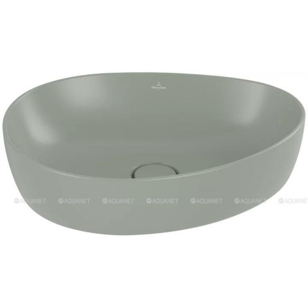Раковина накладная Villeroy & Boch Antao 510x400x146 мм Morning Green 4A7351R8