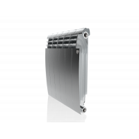 Радиатор биметаллический Royal Thermo BiLiner 500 Silver Satin боковое подключение 6 секций НС-1176318