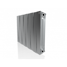 Радиатор биметаллический Royal Thermo PianoForte 500 Silver Satin 10 секций НС-1176335