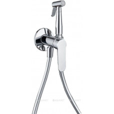 Смеситель встраиваемый с гигиеническим душем Aquanet Passion хром AF300-52С