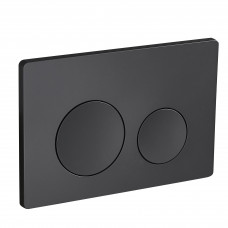 Кнопка слива RGW SWH-07B черная 68420007-04