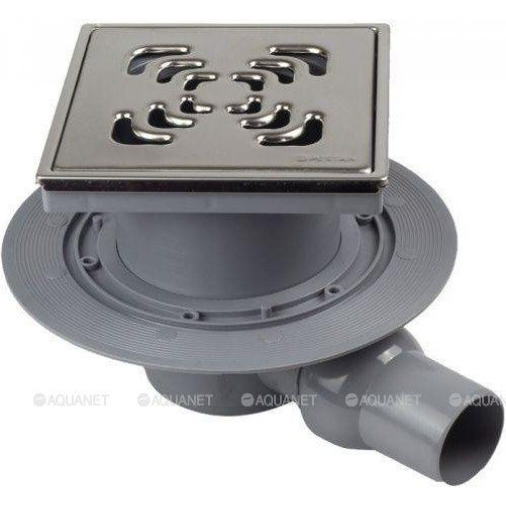 Трап точечный Pestan Standard Square 1 Mask хром 150х150 мм 13000073
