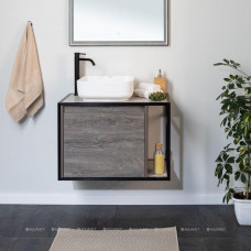 Тумба под раковину Aquanet Nova Lite LOFT 75 L дуб рошелье 00261654