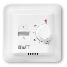 Терморегулятор механический IQWATT IQ THERMOSTAT M белый 401 Терморегулятор механический IQWATT IQ THERMOSTAT M белый 401