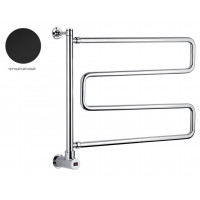 Полотенцесушитель  Margaroli Vento 500/SP черный матовый BOX 500SPDBB
