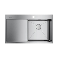 Кухонная мойка Omoikiri Akisame 86-R-IN 86x51 см нержавеющая сталь 4993763