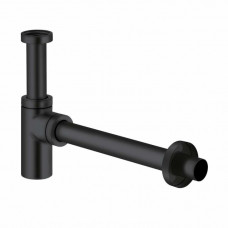Сифон для раковины Kludi бутылочный 1 1/4 x 32 мм черный матовый 100203900 Сифон для раковины Kludi бутылочный 1 1/4 x 32 мм черный матовый 100203900