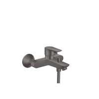 Смеситель для ванны Hansgrohe Talis E однорычажный внешний монтаж шлифованный черный хром 71740340