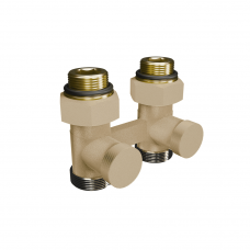 Узел нижнего подключения КЗТО PREMIUM 1/2 x 3/4 Eurokonus проходной 1M103SS181
