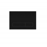 Клавиша смыва Elsen E16 220х150 мм черный матовый E16blackmatt