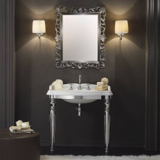 Раковина со структурой напольная Tiffany World King 91x56x85 см хром AR864bi/TWKI3090.1cr Раковина со структурой напольная Tiffany World King 91x56x85 см хром AR864bi/TWKI3090.1cr