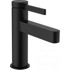 Смеситель для раковины Hansgrohe Finoris 92 мм с донным клапаном Push-Open черный матовый 76010670 Смеситель для раковины Hansgrohe Finoris 92 мм с донным клапаном Push-Open черный матовый 76010670