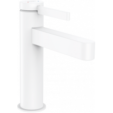 Смеситель для раковины Hansgrohe Finoris 113 мм с донным клапаном Push-Open белый матовый 76023700 Смеситель для раковины Hansgrohe Finoris 113 мм с донным клапаном Push-Open белый матовый 76023700