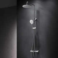 Душевая система AM.PM Like ShowerSpot с термостатом сталь F0780564
