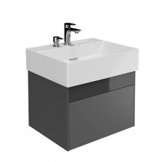 Тумба подвесная Kerama Marazzi Logica 56.4x46x40.3 см 2 ящика стальной серый LOG.60.2\ST Тумба подвесная Kerama Marazzi Logica 56.4x46x40.3 см 2 ящика стальной серый LOG.60.2\ST