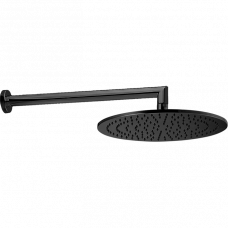 Верхний душ CISAL Shower D 300 мм с настенным держателем 400 мм черный DS01362040