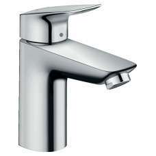 Смеситель для раковины hansgrohe Logis 100 сливной клапан Push-Open 71107000 Смеситель для раковины hansgrohe Logis 100 сливной клапан Push-Open 71107000