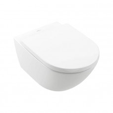 Унитаз подвесной Villeroy & Boch Subway 3.0 безободковый TwistFlush с сиденьем SoftClosing 4670TS01 Унитаз подвесной Villeroy & Boch Subway 3.0 безободковый TwistFlush с сиденьем SoftClosing 4670TS01