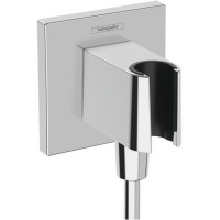 Шланговое подсоединение с держателем для душа Hansgrohe FixFit E хром 26889000