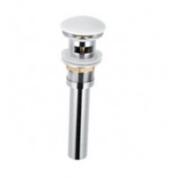 Донный клапан Splendy для раковины с переливом 1 1/4 белый матовый AA3071YURKWM