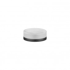 Мыльница настольная Gessi Emporio Accessories сатинированное стекло Black XL 38827#299