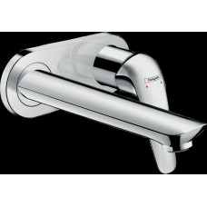 Смеситель для раковины hansgrohe Novus настенный комплект 71127000/13622180
