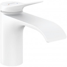 Смеситель для раковины Hansgrohe Vivenis 80 однорычажный матовый белый 75010700 Смеситель для раковины Hansgrohe Vivenis 80 однорычажный матовый белый 75010700