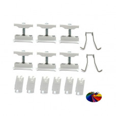 Комплект крепежа Kermi Set CVD 6xBH+CVD0 L=21-40 EL 774609RAL7016 RAL 7016