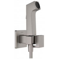 Комплект гигиенического душа Hansgrohe внешняя часть Brushed Black Chrome 29233340