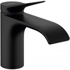 Смеситель для раковины Hansgrohe Vivenis 80 однорычажный матовый черный 75012670