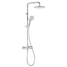 Душевая система Kludi Freshline с термостатом 250/140 мм 670920500 Душевая система Kludi Freshline с термостатом 250/140 мм 670920500