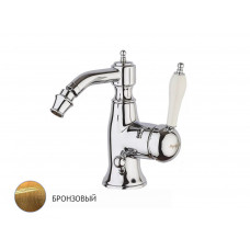 Смеситель для биде Margaroli Classica 1003 с донным клапаном Old Brass RU1003AA01BR