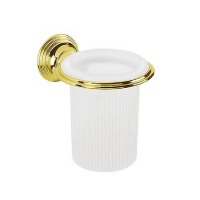 Стакан подвесной Colombo Design Hermitage золото PVD матовое стекло B3302.HPS-VAN