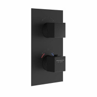 Смеситель для душа встраиваемый термостатический Kerama Marazzi Futura черный матовый 67648EKM.01.093
