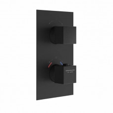 Смеситель для душа встраиваемый термостатический Kerama Marazzi Futura черный матовый 67648EKM.01.093